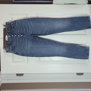 Abercrombie Fitch skinny high rise button fly size 26/2